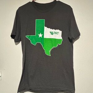 UNT Texas State Outline Graphic Tee
